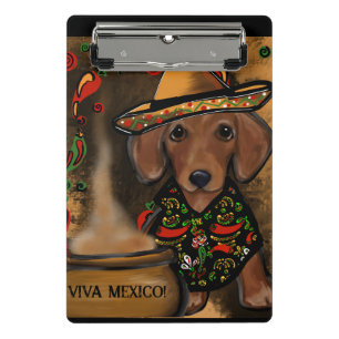Dachshund         mini clipboard