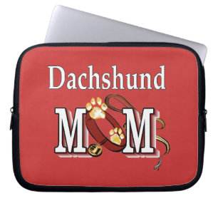 Dachshund Mom Gifts Laptop Sleeve