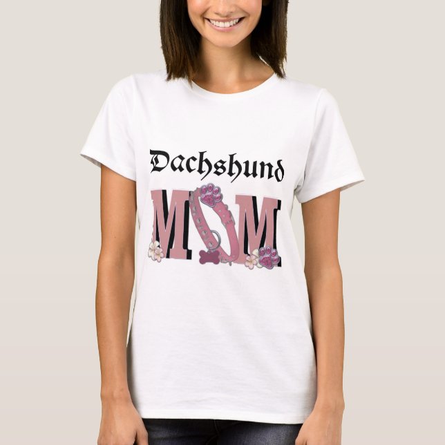 Dachshund MOM T-Shirt (Front)
