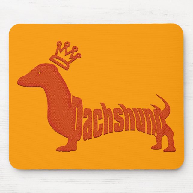 Dachshund Mouse Mat (Front)