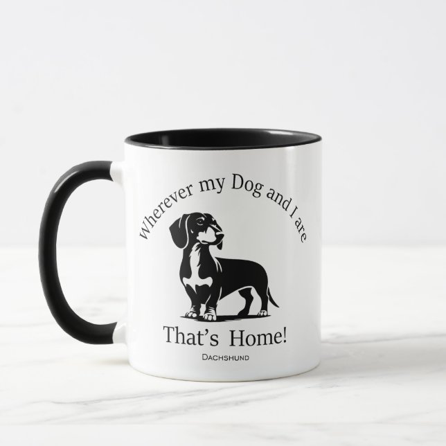 Dachshund Mug (Left)