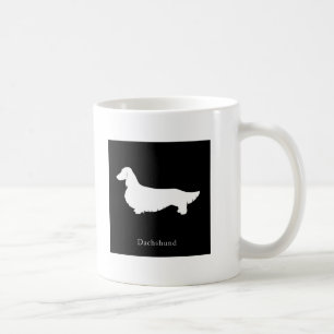 Dachshund Mug (Black Long Hair Version 2)