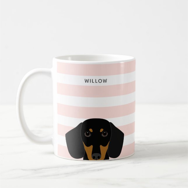 Dachshund Mugs (Left)