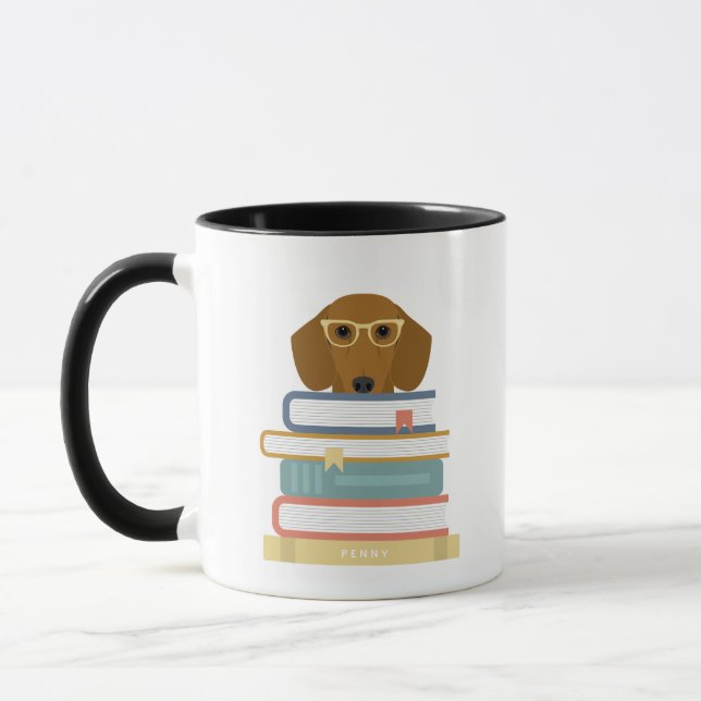 Dachshund Mugs (Left)