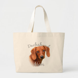 Dachshund Mum 2 Large Tote Bag