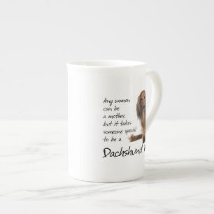 Dachshund Mum Bone China Mug