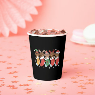 Dachshund Mum Christmas Dog Lover Gift New Year  Paper Cups