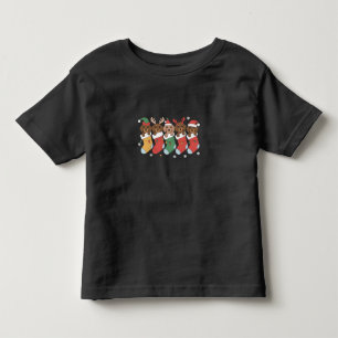 Dachshund Mum Christmas Dog Lover Gift New Year Toddler T-Shirt