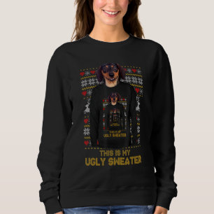 Dachshund Mum Dad Dog Ugly Christmas Sweater