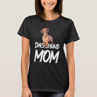 Dachshund Mum Idea For Birthday Or Christmas T-Shirt