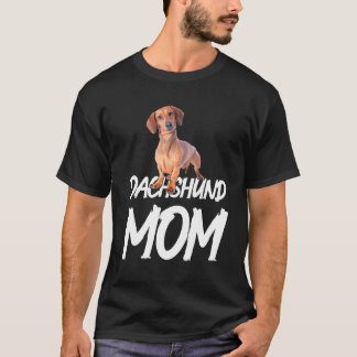 Dachshund Mum Idea For Birthday Or Christmas T-Shirt