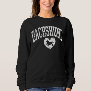 Dachshund Mum Mama For Women Weiner Dog Mama Lady Sweatshirt