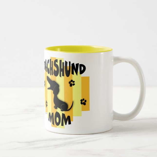 Dachshund Mum Mug (Right)