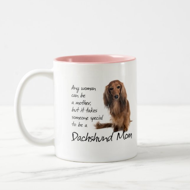 Dachshund Mum Mug (Left)