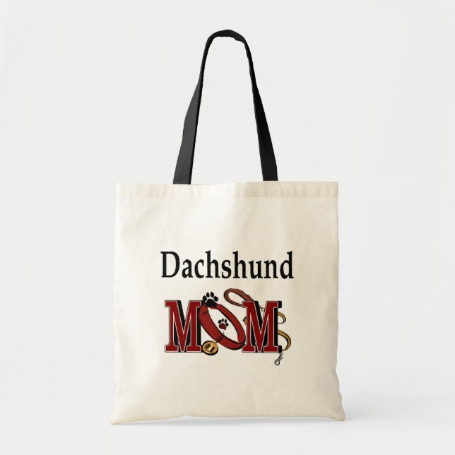 Dachshund mum Tote Bag (Front)