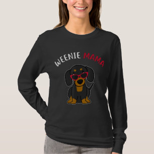Dachshund Mum Weiner dog Wogift T-Shirt