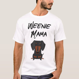 Dachshund Mum Weiner dog Womens T-Shirt