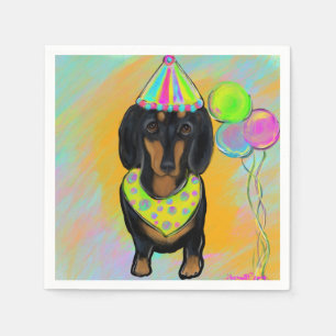 Dachshund Napkin