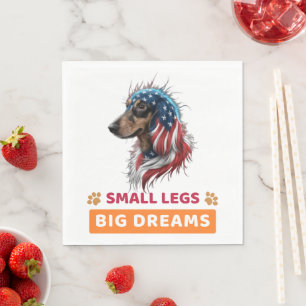 Dachshund Napkin