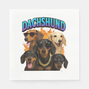 Dachshund  napkin