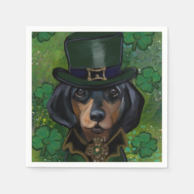 Dachshund  napkin (Front)