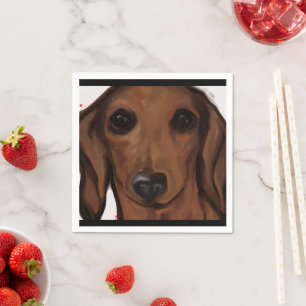 DACHSHUND NAPKIN