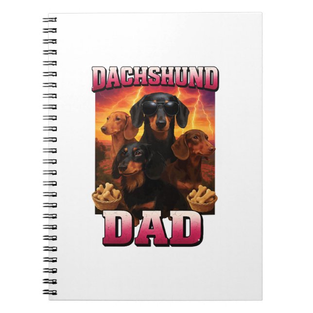 Dachshund   notebook (Front)