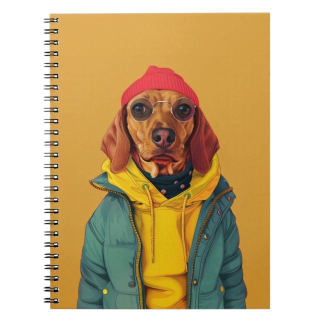 Dachshund  notebook (Front)