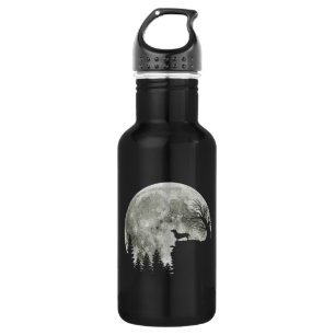 Dachshund On Mountain Halloween Graphic Tees Gifts 532 Ml Water Bottle