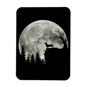 Dachshund On Mountain Halloween Graphic Tees Gifts Magnet