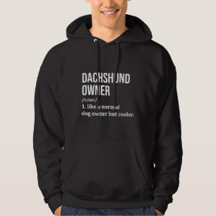 Dachshund Owner Funny For Women Hoodie