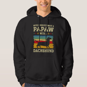 Dachshund Papaw Dog Owner Dachshund Dog Papaw Dog  Hoodie
