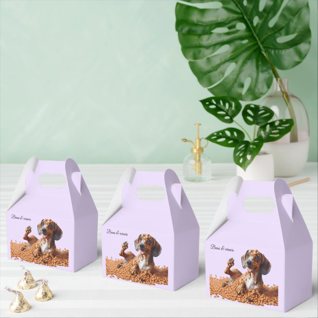 Dachshund Party Favour Box (Multiple)
