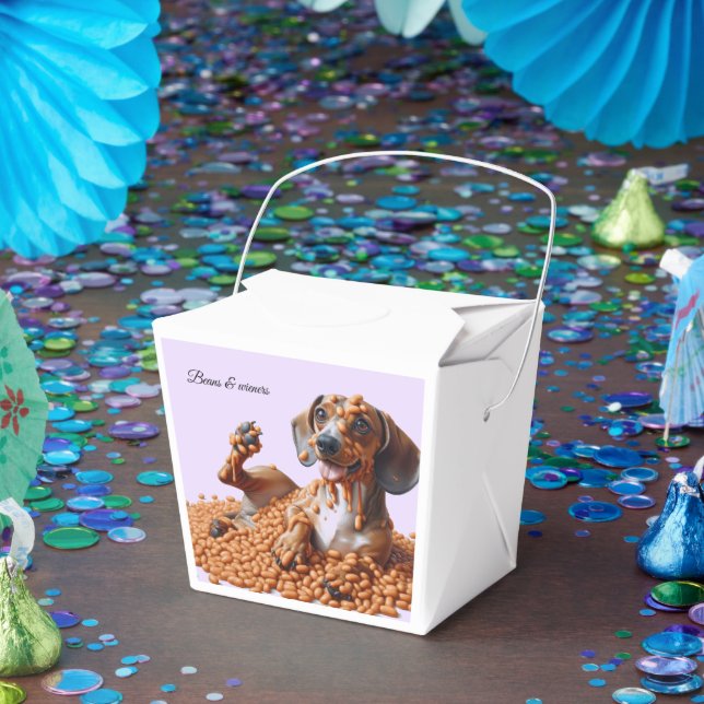 Dachshund Party Favour Box (Party)