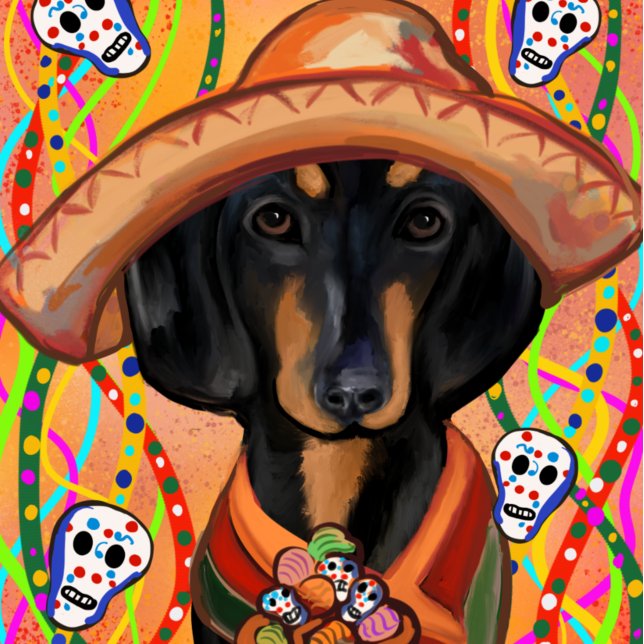 Dachshund Party  Invitation (Creator Uploaded)