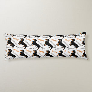 Dachshund Pattern Body Cushion