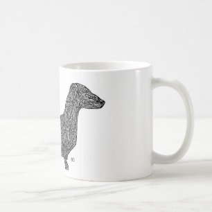 Dachshund Pattern Mug
