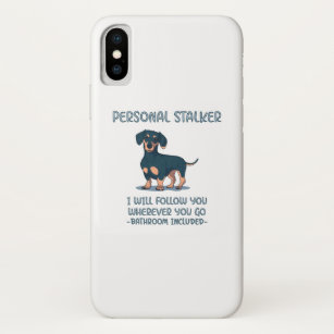 Dachshund Personal Stalker Case-Mate iPhone Case