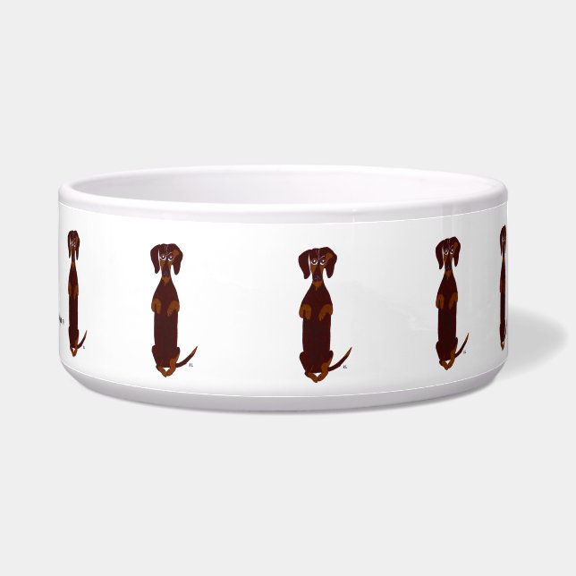 Dachshund Pet Bowl (Right)