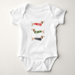 Dachshund Pet Ugly Black Christmas Sweater Funny