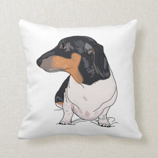 Dachshund Pillow, Boogie and Nubbie Pillow