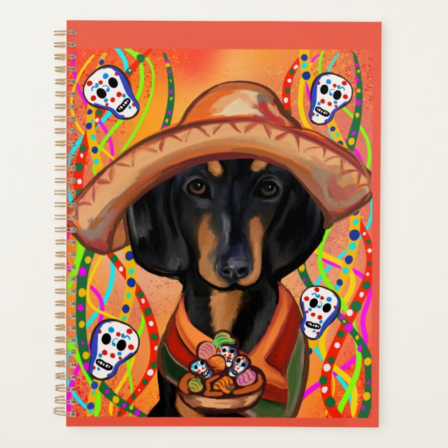 DACHSHUND     PLANNER (Front)