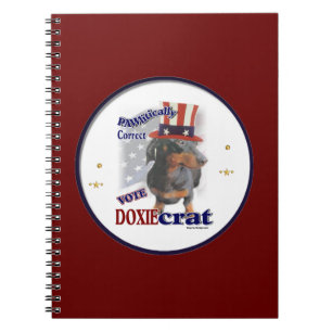 Dachshund Political Humor Notebook