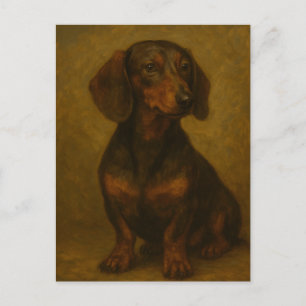 Dachshund Postcard