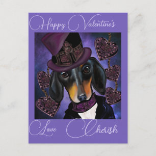 DACHSHUND POSTCARD