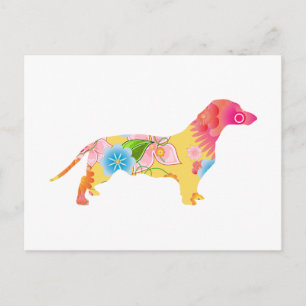 Dachshund Postcard