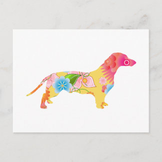 Dachshund Postcard