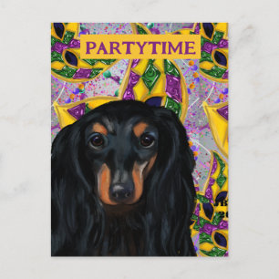 DACHSHUND POSTCARD
