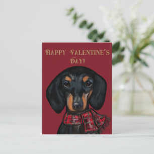 DACHSHUND POSTCARD