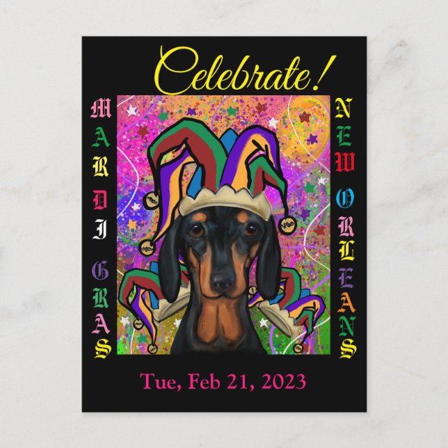 Dachshund       postcard (Front)